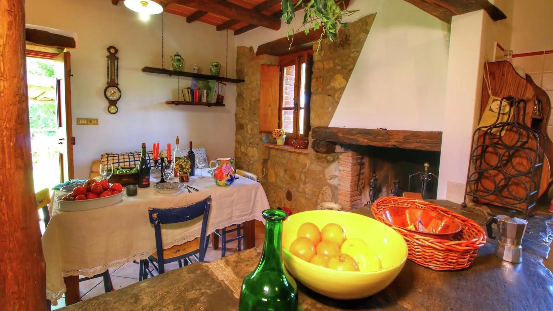 Rustic Holiday Home In Ortignano With Swimming Pool